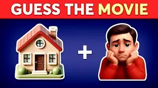 Can You Guess The Movie by Emoji?  🎬🍿 Movie Quiz |  QuizZz 