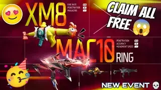 Новое событие в Free Fire 😍 | Получите все предметы бесплатно 😱 | Новый XM8 бесплатно 🥳