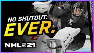 NHL 21 EASHL Goalie: NEVER had a SHUTOUT!? (Division 1 Gameplay)