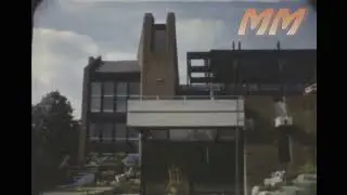 The Modern House Fitzroy Park London early 1970s old cine film 193