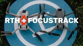DJI MINI 5 PRO / DJI MINI 4 PRO - test a porovnanie FocusTrack & RTH