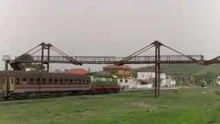 HSH T669 1047 von Vlorë und T669 1059 von Elbasan in Rrogozhine - Albanian Railways 29.5.2013