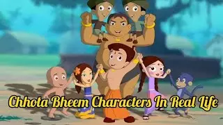 Chhota Bheem character in real life 📺