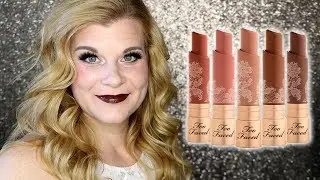 Too Faced Natural Nudes Lipsticks - Review + Entire Collection Swatched | Makeup Your Mind