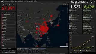 LIVE CORONAVIRUS MAP (CHINESE VIRUS UPDATE)