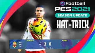 FIRST HAT-TRICK PES 21 - BECOME A LEGEND MODE EP #14