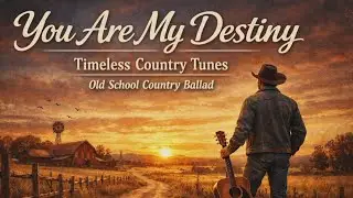 You Are My Destiny - Timeless Country Tunes | Old School Country Ballad | Lyrics video 