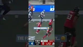 We love to see a first career touchdown! 😍 #cfl #cflfootball