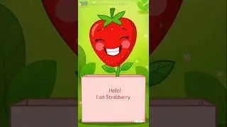 I Am Strawberry 🍓 | Kids Short Story| Learn Fruits in English #storytime #fruitstory #english