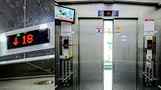 대용량 부분교체 속도 150 대폭 증속!! & TTS 안내양??｜경기도 의정부시 의정부센트럴타워 (주)건준테크 엘리베이터 탑사기｜Part 3｜PAUS