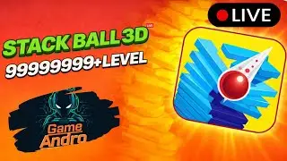 RECORD ATTEMPT 🔥🏀| Stack Ball 3D Live Part 1 ! 🎮🔴 #live #stackball3d