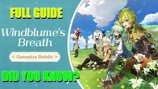 Genshin Impact | WINDBLUME'S BEATH EVENT GUIDE