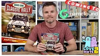 Preview of Classic Rally: Board Game - Coming To #Gamefound