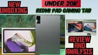 All you need to know about Redmi Pad Budget gaming tablet / kc naga tech