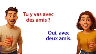 7 🇫🇷 Короткие реальные разговоры на французском языке для изучения французского языка на уровне A...