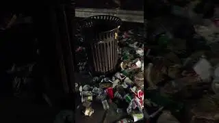 Lost trash in the city