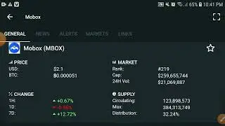 MBOX MOBOX Price Prediction! MBOX News Today
