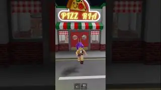 Rumi Kpop Demon Hunters with Papa Pizza 😜 #robloxshorts #kpopdemonhunters