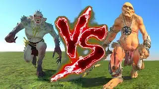 Strigoi Ghoul King VS Giant. Total War Warhammer 3