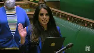 The New SNP MP for Airdrie and Shotts, Anum Qaisar Javed
