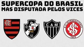E se a Supercopa do Brasil fosse disputada pelos vices? (1990 - 2026)