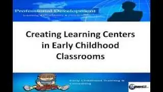 Creating Learning Centers