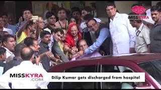 Dilip Kumar gets discharged from hospital