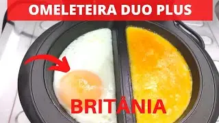 #Omeleteira Duo Plus BR 02 Britânia fiz ovo frito!