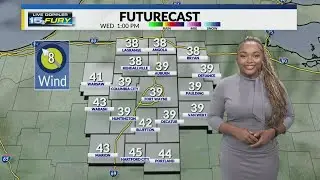 Rain tonight, dry Christmas day for most