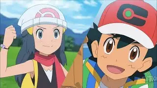 Ash Meets Dawn   Dawn Blushing ENGLISH DUBBED