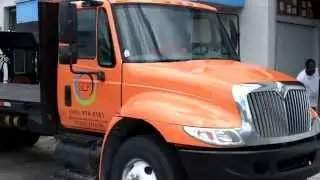 International Truck Vehicle Wrap Miami Florida