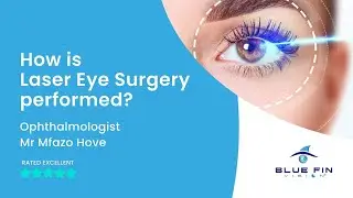How is Laser Eye Surgery performed? #bluefinvision #eyecare #lasereyesurgery #laservisioncorrection
