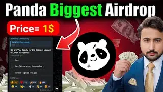 Panda Biggest Airdrop | Panda Token Withdrawal | Panda Token Price Prediction | Airdrop Mining