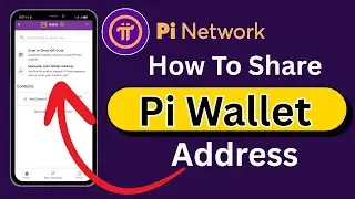 Pi network wallet address share kaise kare | Pi wallet address kaise nikale | i network tutorial