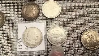 Silver half dollar pickup from coin shop #halfdollars #coincollecting 