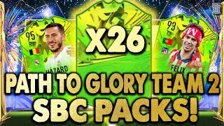 😱 x26 GUARANTEED PATH TO GLORY TEAM 2 PACKS! FIFA 21 ULTIMATE TEAM