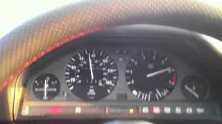 e30 m52b28 with cams acceleration