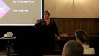 Be Heard, Not Herd | Sue Calthorpe | TEDxFulhamWomen