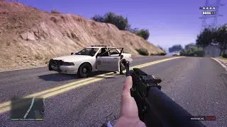 GTA 5 - Epic Attack: Michael vs. Government Facility!
