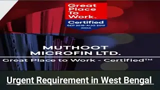 Muthoot Microfinance Limited || Fresher & Experience Both || Microfinance Jobs || Banking Job's