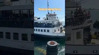 Toronto island ferry #shortsvideo #love #goviral