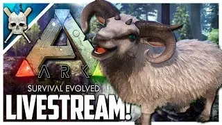ARK: Ragnarok - LIVE! - All Hail The OVIS! Taming, Breeding & Pen Build! ARK Iron-Mine [S1.LIVE]