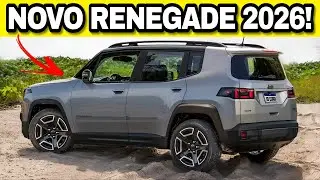 🚨 NOVA GERAÇÃO DO JEEP RENEGADE: O NOVO LÍDER BRASILEIRO!