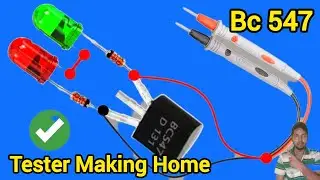 All Components Tester Make Using BC547 transistor⚡️ Components Tester Make ⚡️BC547 Project