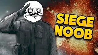 PLAYING RANKED WITH A NOOB IN RAINBOW SIX SIEGE (Funny Moments)