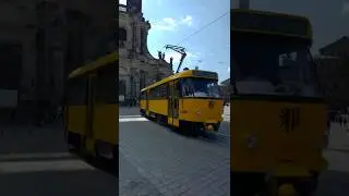 Dresden Tram 🇩🇪 &bull; Theaterplatz - Neust&auml;dter Markt &bull; 07.05.2022