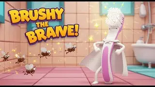 Brushy the Brave | The Toothbrush Song for Kids | Fun 3D Animated Nursery Rhym