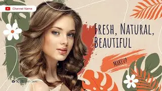 Women Beauty YouTube Channel Intro Video Template
