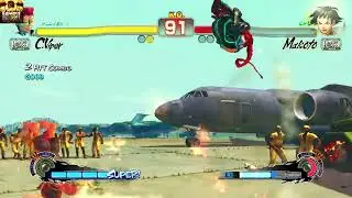 CRIMSON VIPER VS MAKOTO クリムゾン・ヴァイパー対まことのバトル ULTRA STREET FIGHTER IV