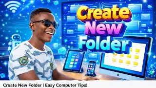 Create New Folder In Just 10 Sec | Easy Computer Tips for Beginners